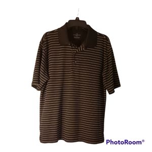 Men's Black/White Polo Shirt